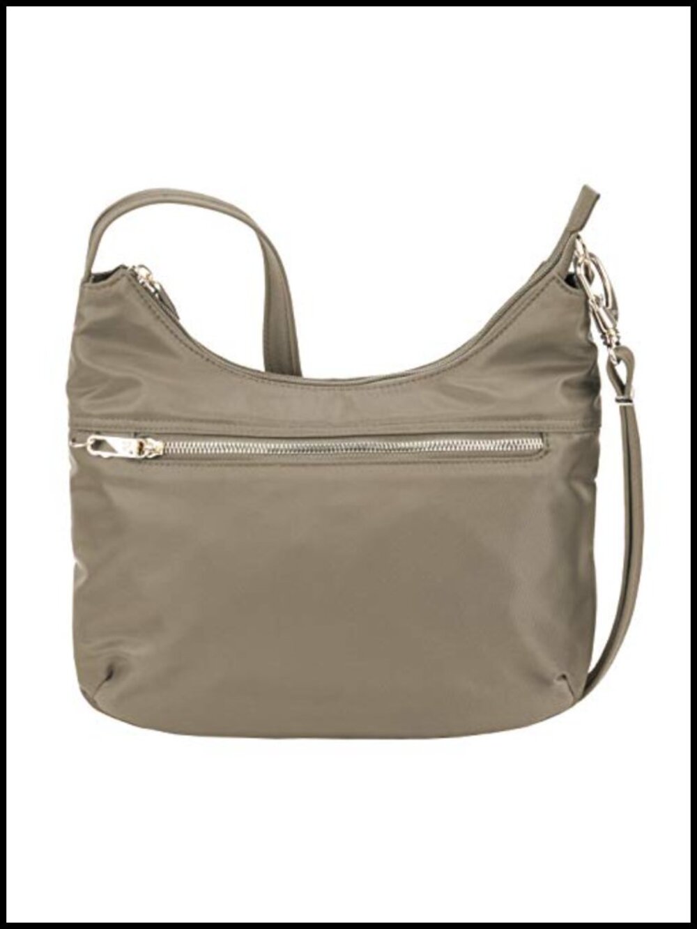Travelon Anti-Theft Tailored Hobo Bag RFID Locking Crossbody